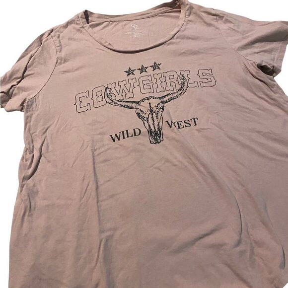 Organic Generation t shirt black stone accents new never worn size 1X - Picture 1 of 2